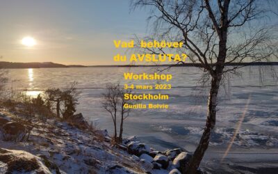 Workshop 3-4 mars om att Avsluta